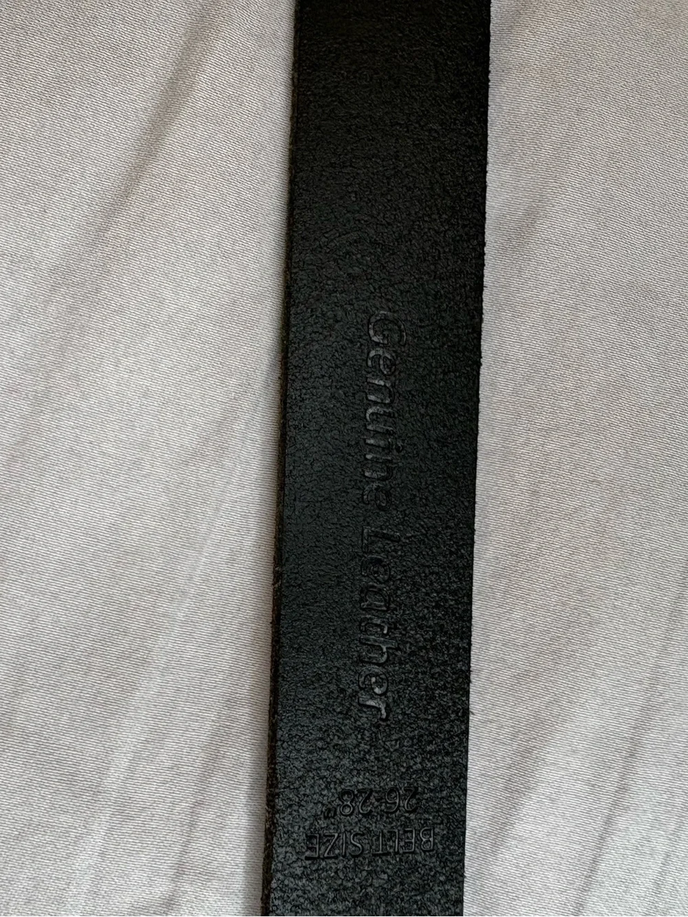 Timberland Boys Black Genuine Leather Belt Size M 26-28 NWT